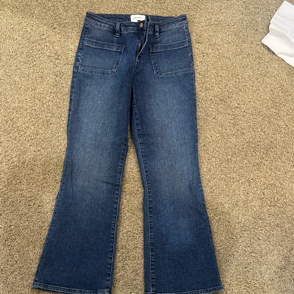 Frame Denim Women's Dark Wash Bootcut Jeans